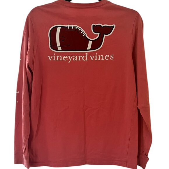 Vineyard Vines Other - Kid's Vineyard Vines Football One Pocket Long Sleeve T-Shirt Size 14 Large